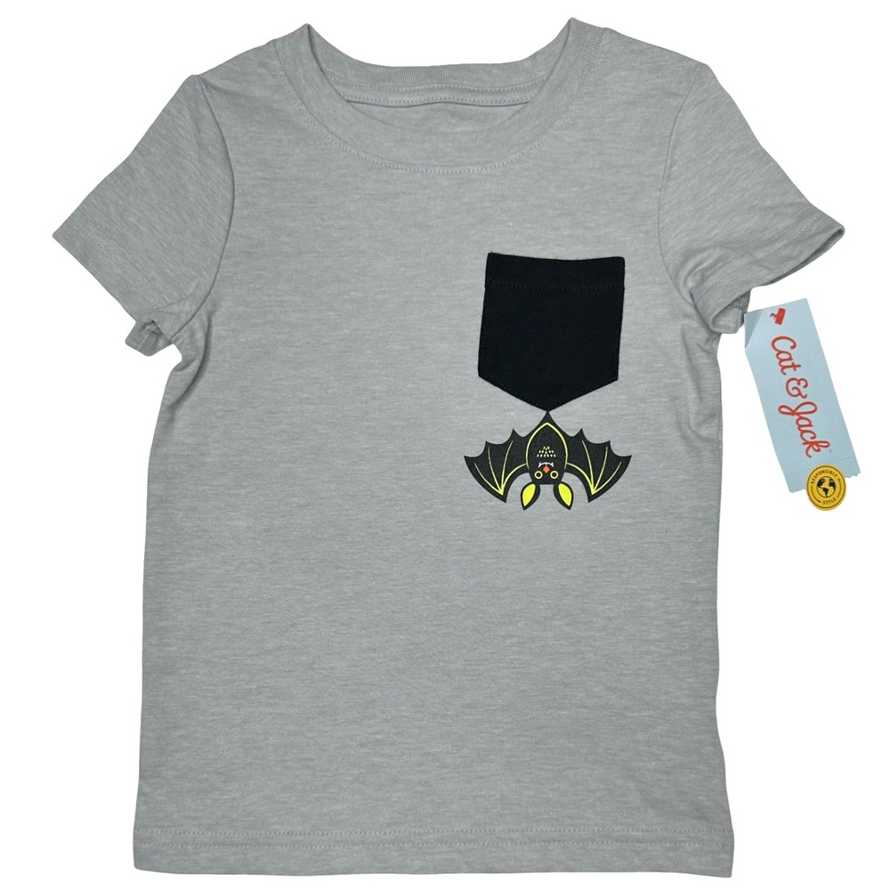 Cat & Jack Bat Pocket‎ Tee